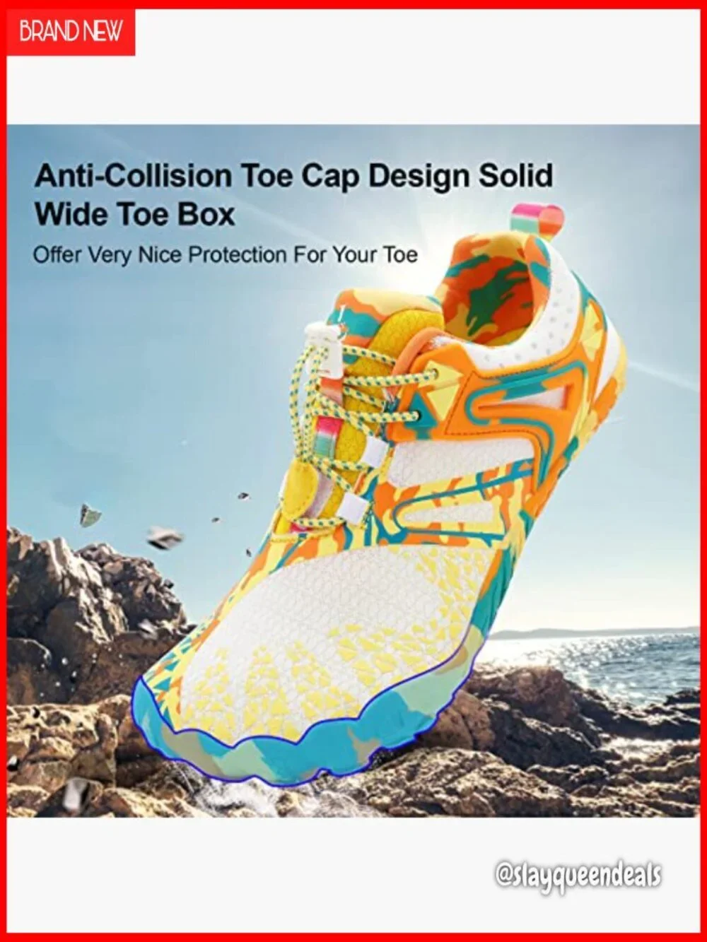 Quick Dry Water Shoes for Hiking Beach Kayaking Barefoot Athletic